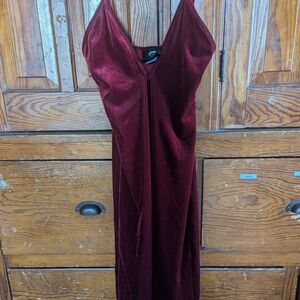 Blue Life Rich Red Velvet Garment